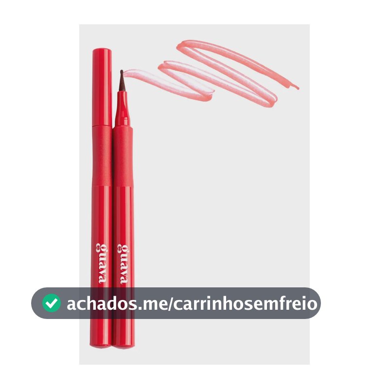 Caneta Lip Tint Marker Batom E Delineador - Guava Amora