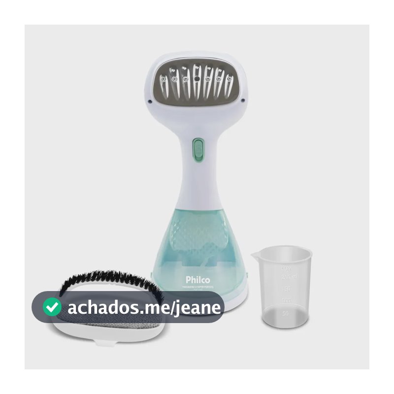 Passadeira Higienizadora Philco 220mL 1200W PVP10A Bivolt