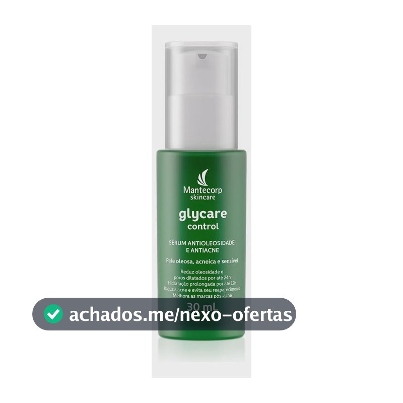 Sérum Facial Antioleosidade e Antiacne Mantecorp Skincare 30ml Glycare Control