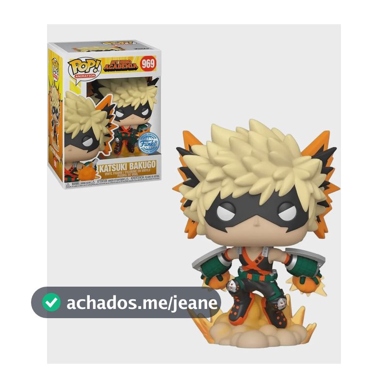 Funko Pop Katsuki Bakugo 969 My Hero Academia Original