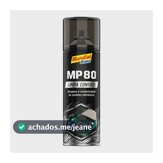 Limpa Contato Aerossol 300ml Mundial Prime AE06000019