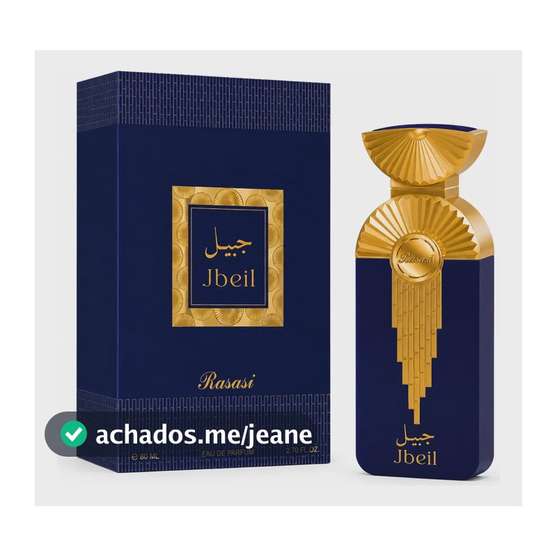 Perfume Rasasi Jbeil Edp 80ml Lancamento 2026