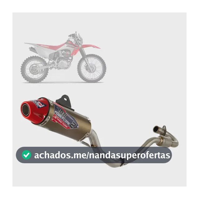 Escapamento Powercore 2 Crf 230 Esportivo 2007 À 2020