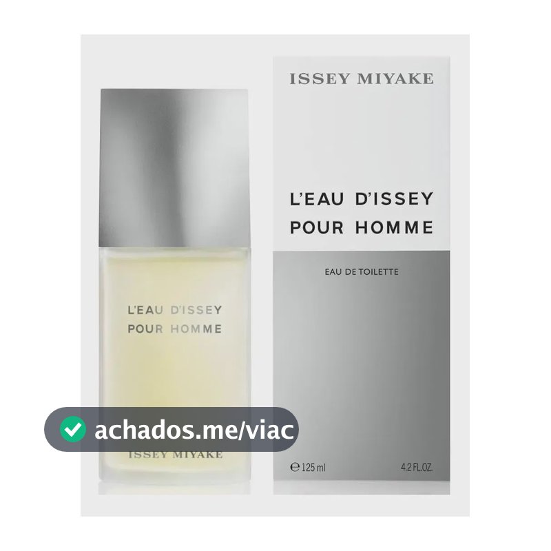 Perfume L'eau Issey Miyake Pour Homme EDT 125ml Masculino
