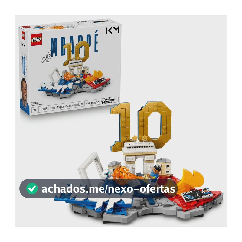 Lego Editions Sports Kylian Mbappé: Football Phenomenon 43013; 10+