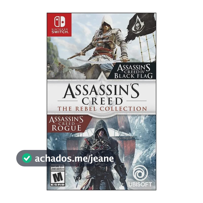 Assassin's Creed The Rebel Collection Switch Fisico Nintendo