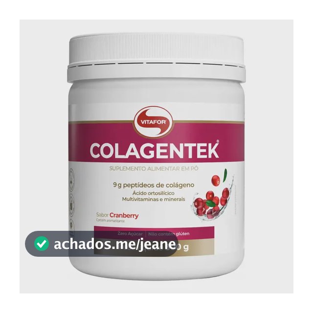 Colágeno Colagentek Vitafor 300g - Hidrolisado