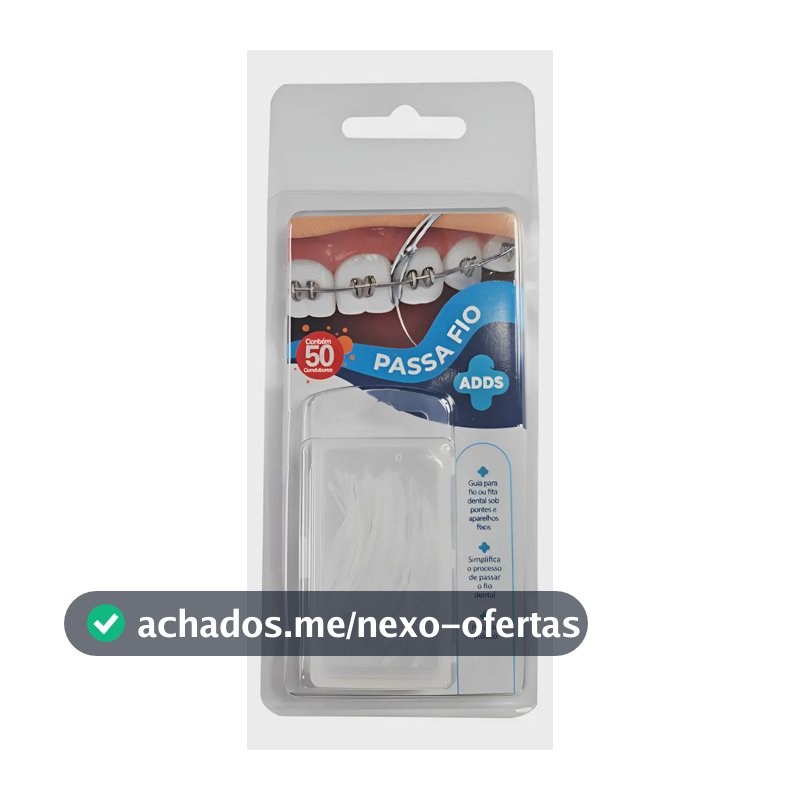 Passa Fio Dental C/ 50 Unid