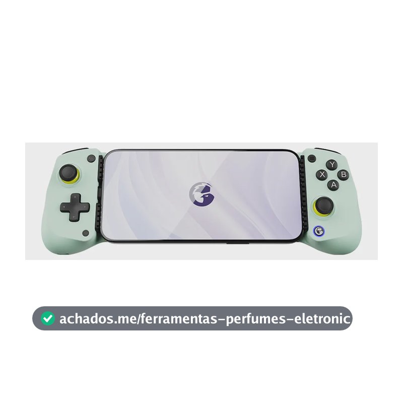 Controle Gamepad Gamesir X5 Lite Usb-c Android iPhone 15/16 Mobile Hall Effect Turbo Leve Verde