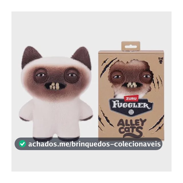 Pelúcia Fuggler Alley Cats Yawper Stinkface 23 Cm Yawper