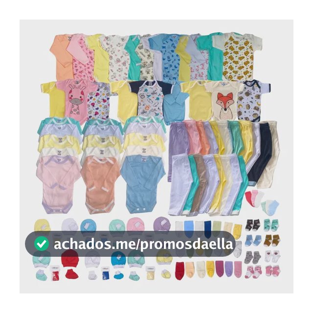 Kit 15 Peças Roupas Bebê Body Calça Touca Enxoval Completo