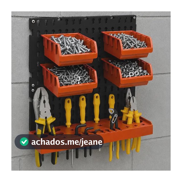 Painel Organizador 30x35 Gaveteiro Suporte Porta Alicate