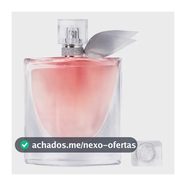 Perfume Feminino L' Eau de Parfum Fragrância Floral Gourmand Inebriante com Notas de Íris Nobre, Baunilha e Pralinê La Vie Est Belle Lancôme, Frasco com 100ml