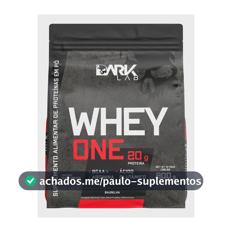 Proteína Dark Lab One Whey em pó sabor Baunilha x 900g