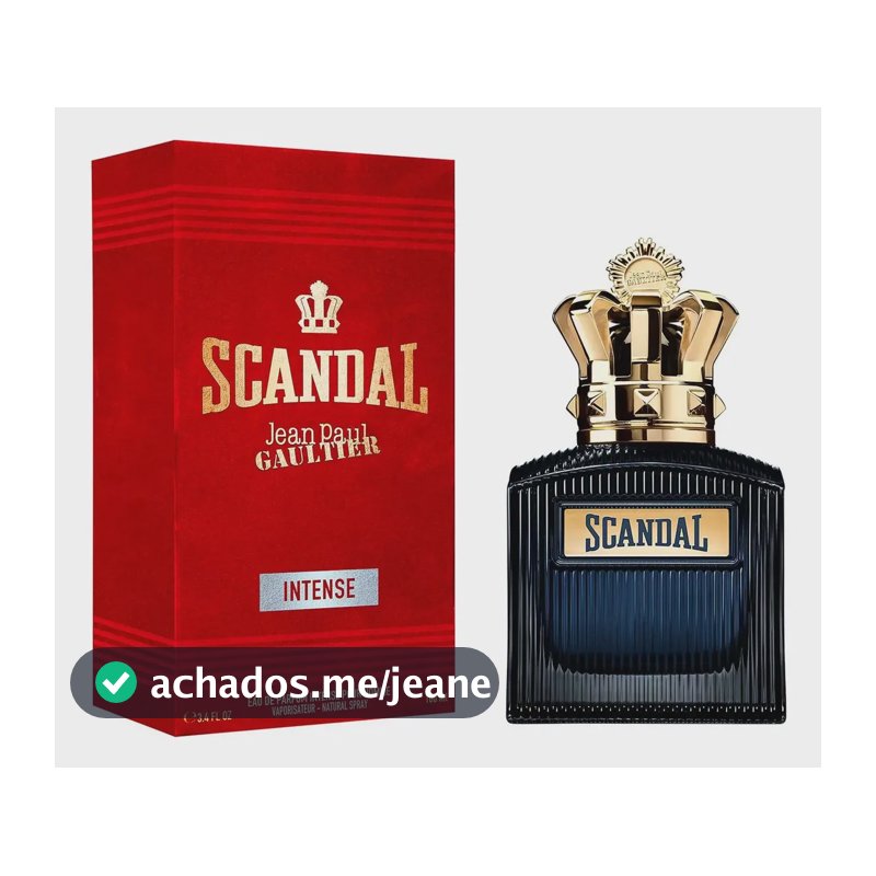 Perfume Jean Paul Gaultier Scandal Intense 100ml Masculino