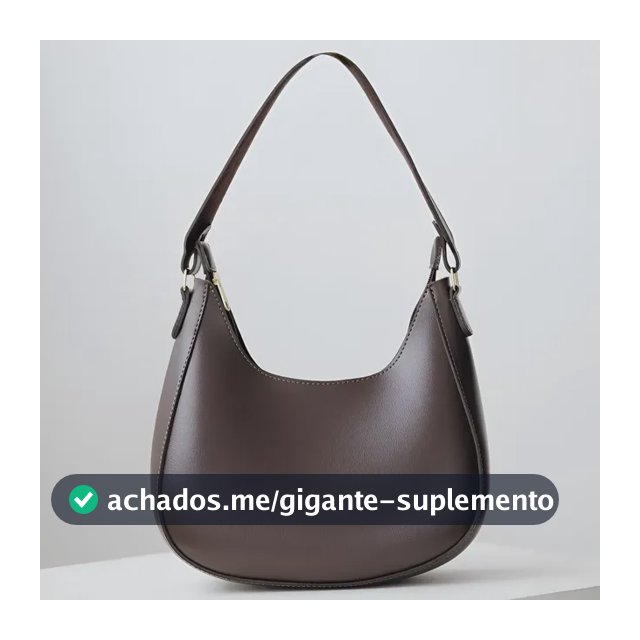 Bolsa Feminina Baguete Espaçosa De Ombro Estilosa Casual