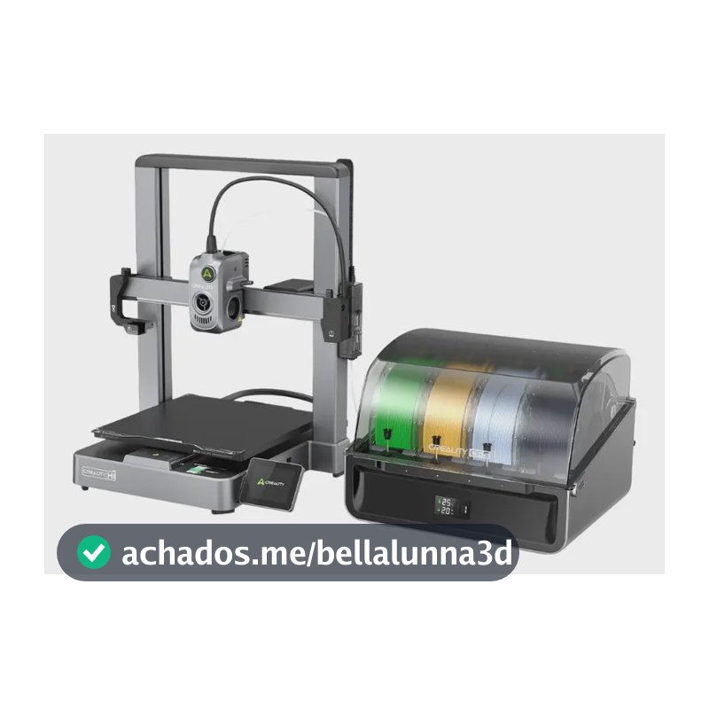 Creality impressora 3d hi combo com sistema multicolor