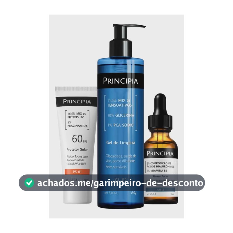 Principia Kit Primeira Rotina C/ Gl-02 + Ah-2 + Ps-01 Fps60
