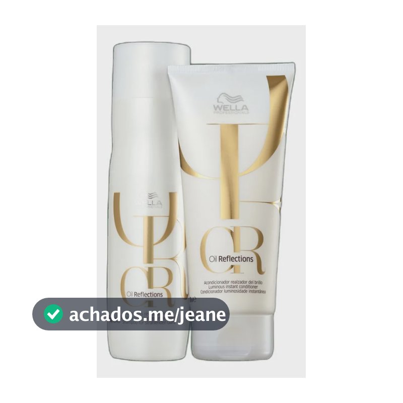 Kit Wella Professionals Oil Reflections Duo (2 Produtos) Única
