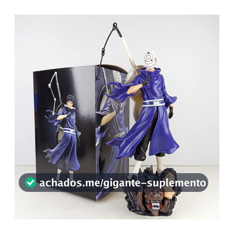 Figuras De Acción De Naruto Obito Uchiha De35 Cm, Kit De St