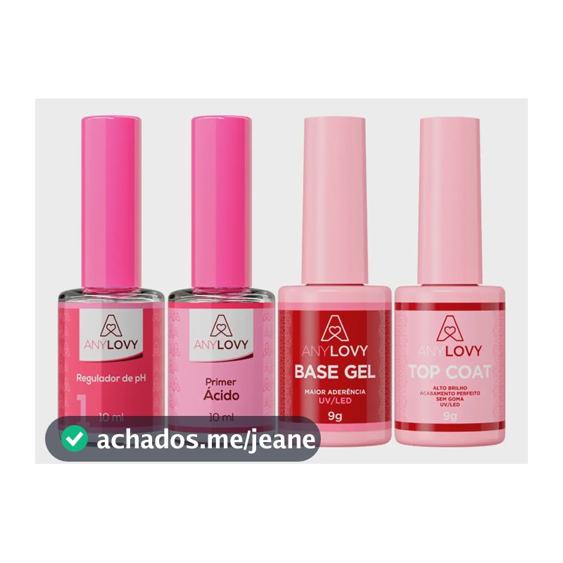 Preparadores Anylove - Top Coat Regulador Primer Gelbase Incolor