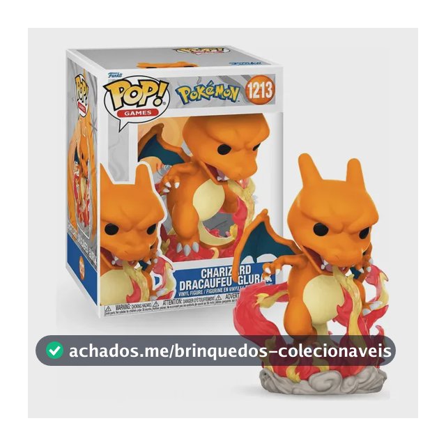 Boneco Funko Pop! Premium Pokémon - Charizard 1213