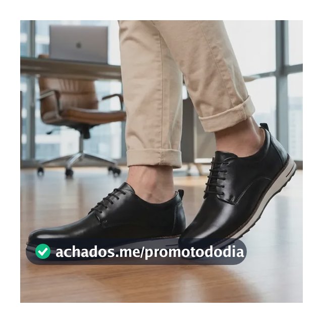 Sapato Social Masculino Oxford Casual Confortável Derby