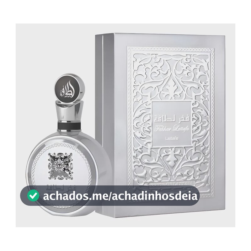 Perfume Lattafa Fakhar Platin 100ml Eau De Parfum