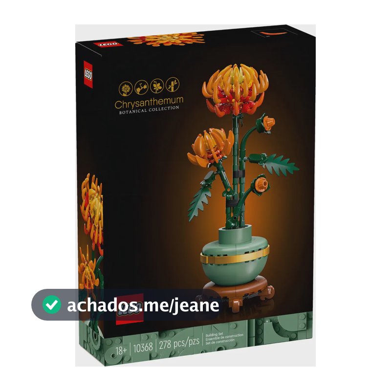Blocos de montar LegoLEGO Icons 10368 278 peças em caixa