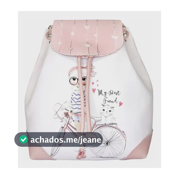 Mochila Urbana Infantil Rosa Magicc Bolsas MO-008