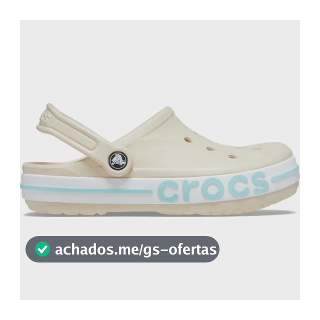 Sandália Crocs Bayaband Clog Winter White/multi