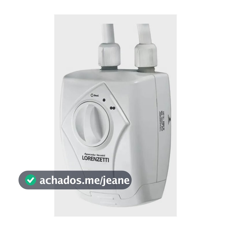 Aquecedor De Água Lorenzetti Elétrico Versátil Branco
