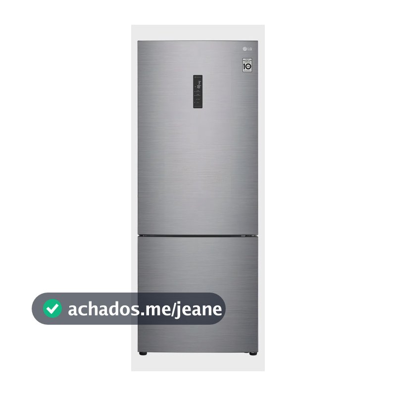 Geladeira Smart LG Frost Free Inverter 451L Inverse Inox - 220V