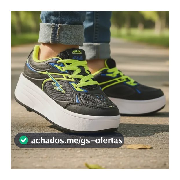 Tênis Mini-pé Patins 4 Rodas Diversão P/ Meninas E Meninos