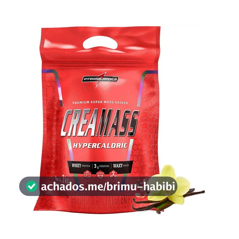 Creamass Hipercalórico Integralmédica (3kg) Sabor Baunilha