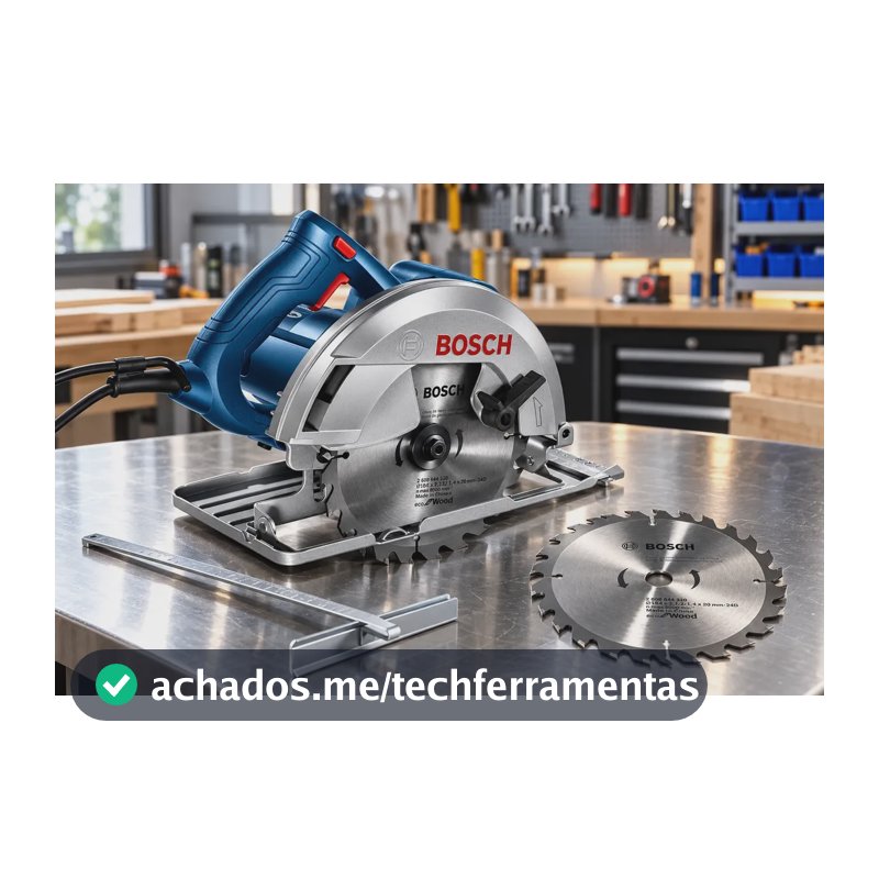 Serra Circular Para Madeira 7.1/4 Pol 1500w Bosch Gks 150 Azul 220v 60hz