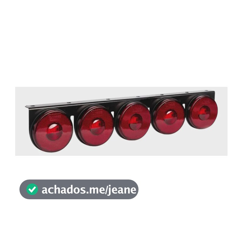 Conjunto 5 Marias Lanternas 85mm Led Rubi Com Saida De Fios
