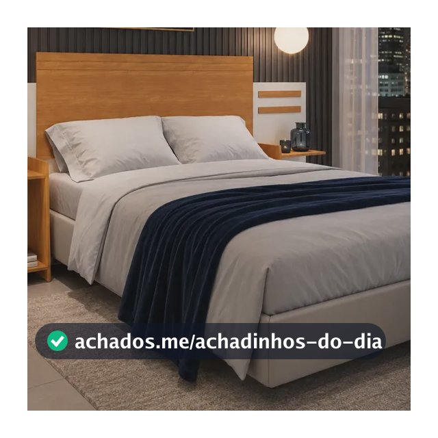 Cabeceira Para Cama Box De Casal Queen Com Criado Até 160cm