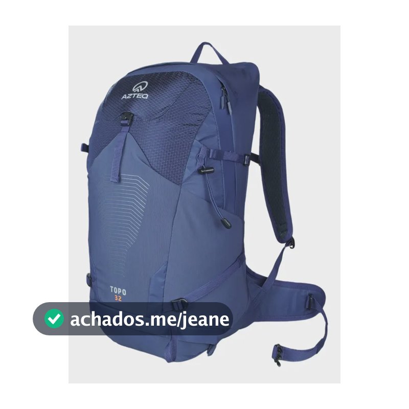 Mochila De Trilha 33l Poliéster Topo 32 Azteq