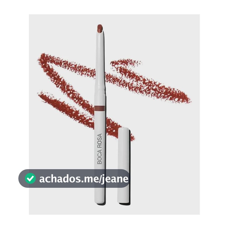Contorno Labial Boca Rosa - Lápis Retrátil Chocolate Intenso