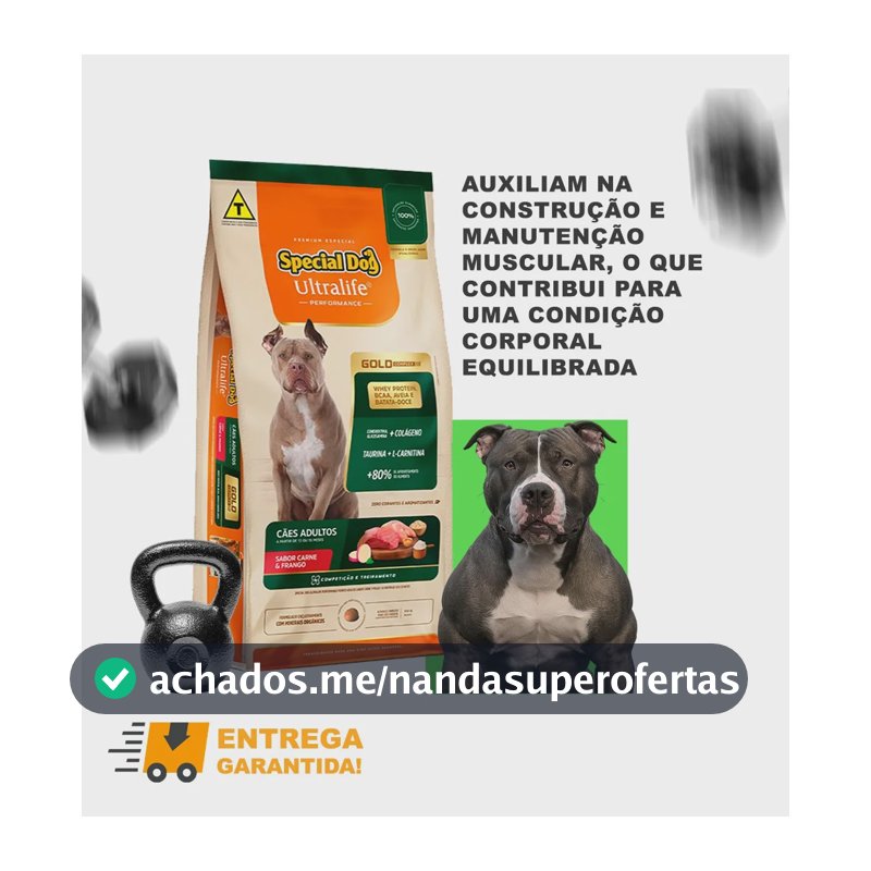 Ração Special Dog Performance 15kg Alta Energia