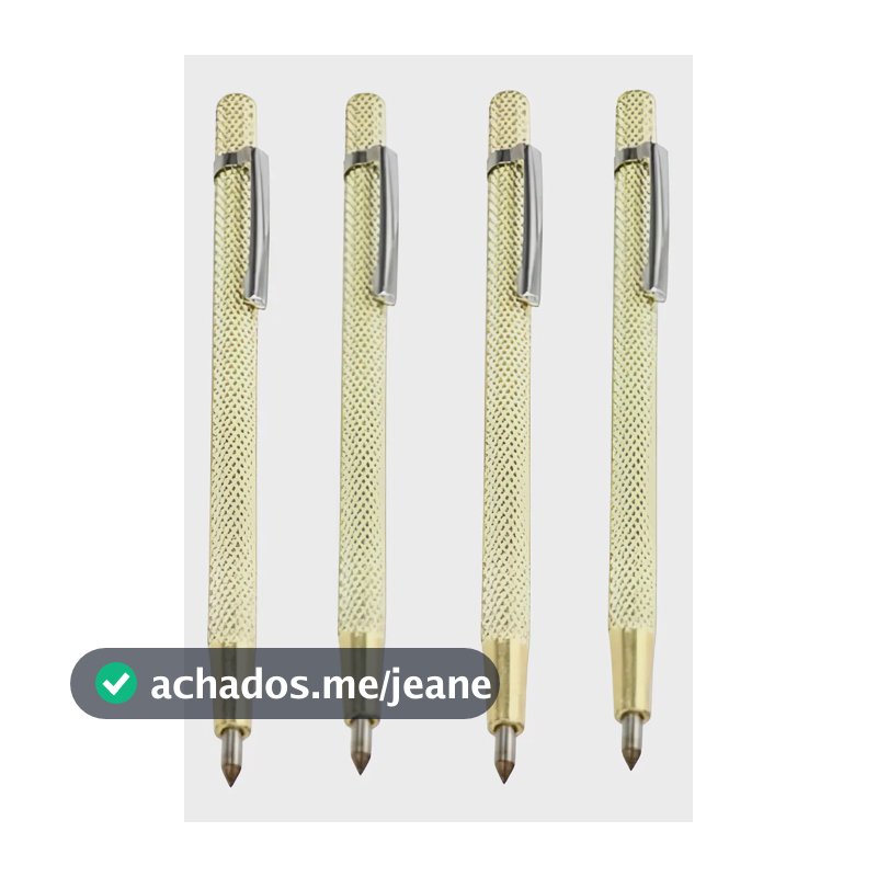 Riscador Fixo Com Ponta De Videa Tipo Caneta 140mm 4 Peças