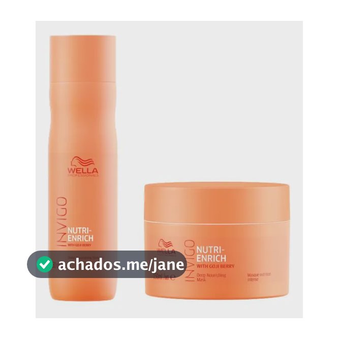 Kit Nutri-enrich Duo - Shampoo 250ml + Máscara 150ml