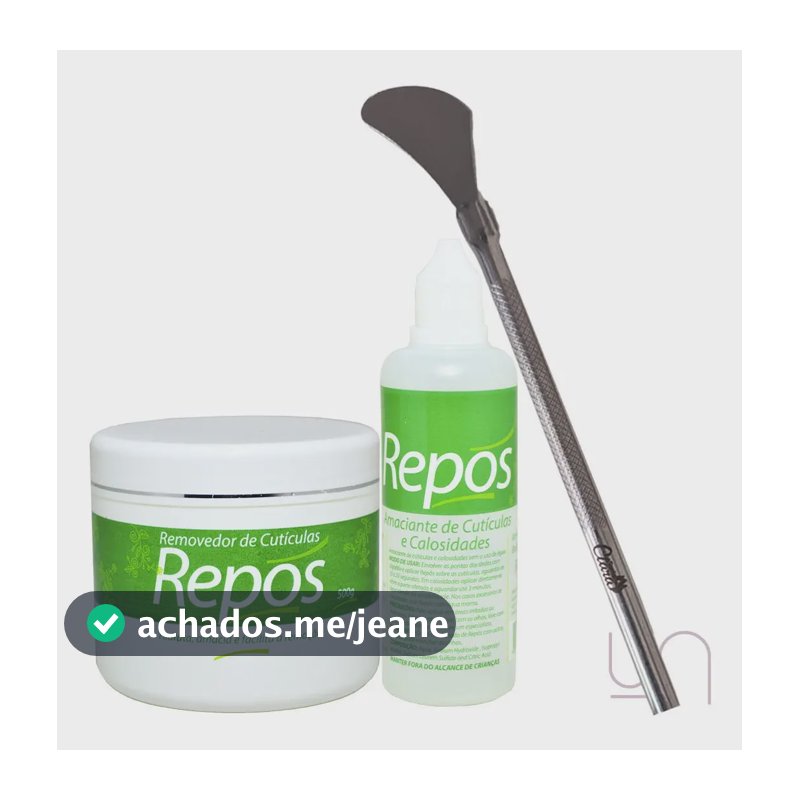 Amaciante 120ml + Removedor Repos 120g + Bisturí Ref.222