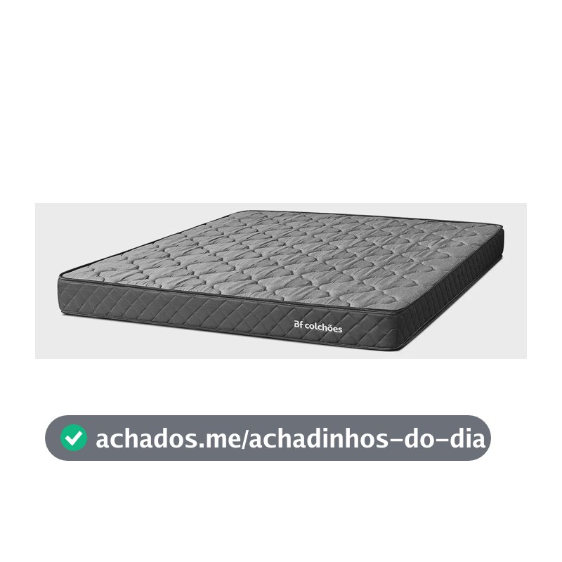 Colchão Casal Ortopédico Espuma D45 Extra Firme 138x188x17cm BF Colchões