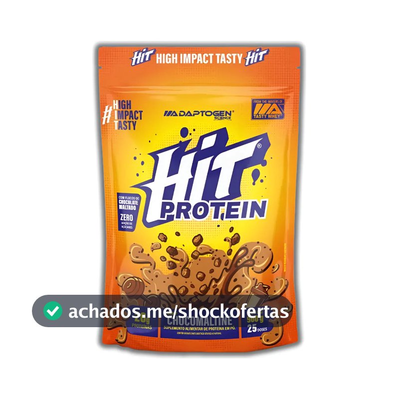 Proteína Adaptogen HIt Sabor Chocolate em pó x 900g