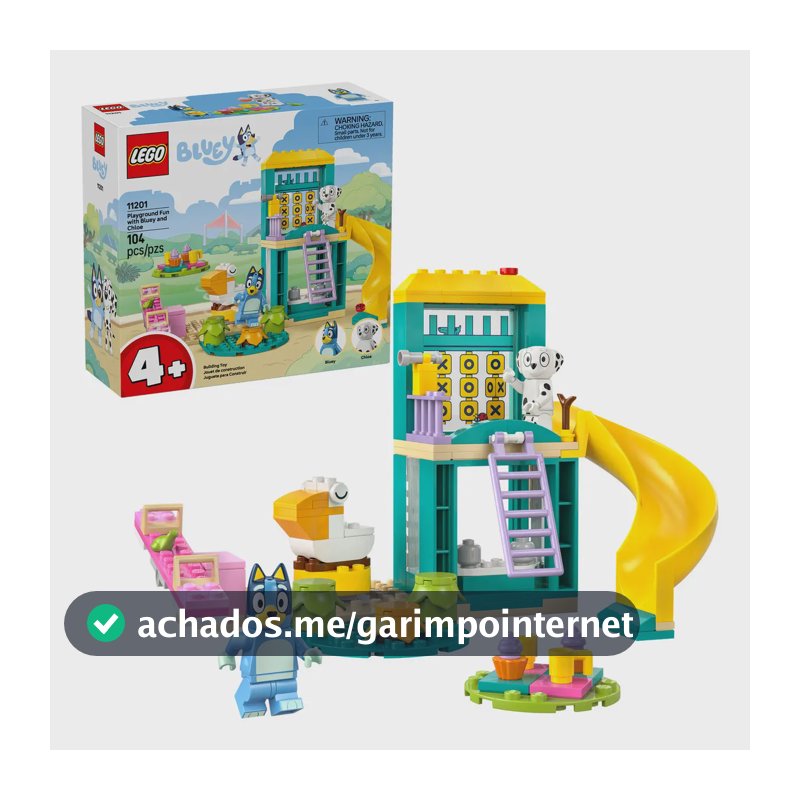 LEGO Bluey 11201 Diversão no parque com Bluey e Chloe