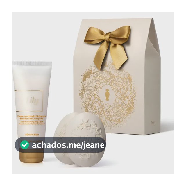Kit Presente Lily Autocuidado Lily