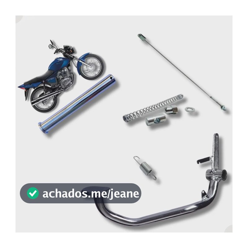 Pedal Freio Pino Mola Varão Honda Cg 150 Titan 2004 Até 2008