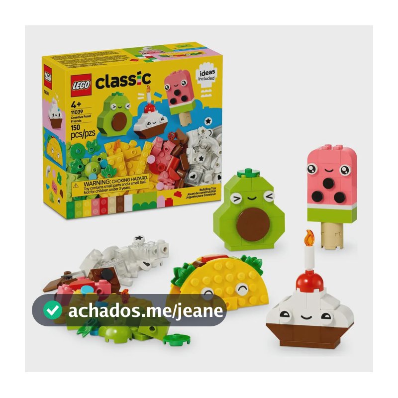 Lego® Classic Amigos Criativos Da Comida 11039